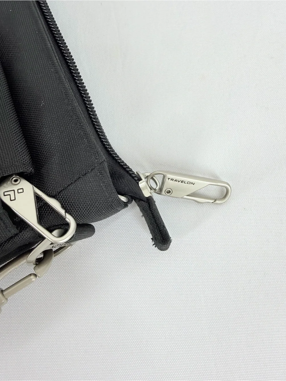 Travelon RFID Anti-Theft Classic Mini Shoulder Black Crossbody Bag